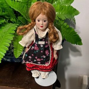 Charming Doll with Floral Dress